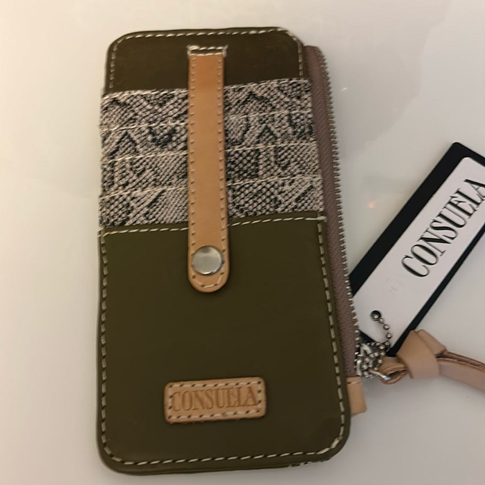 Consuela Ashley card organizer nwt
